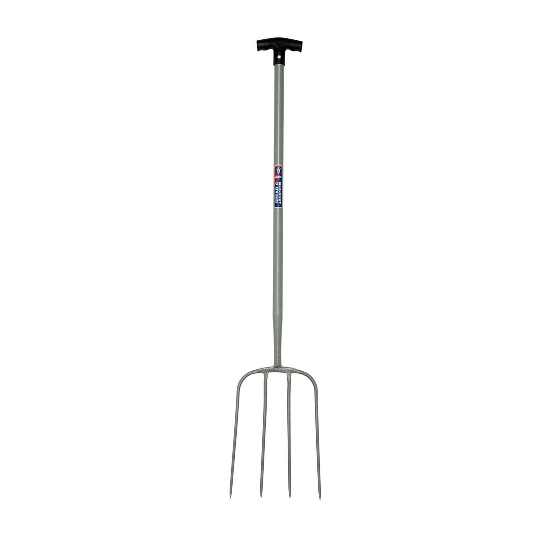 Spear & Jackson 1636AY T Kompostgabel 'PY' Handle