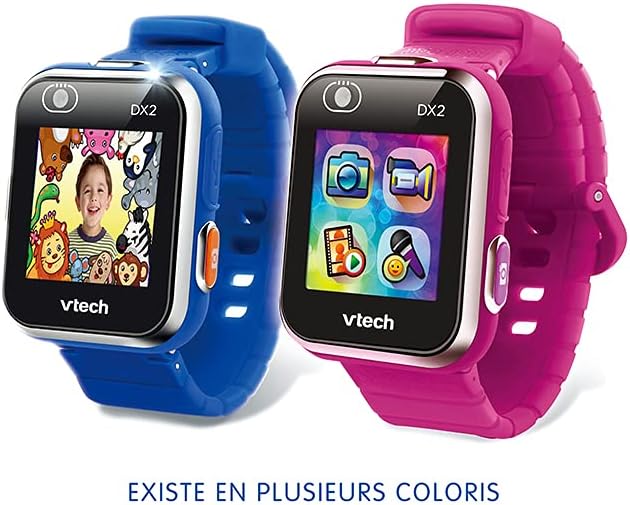 VTech VTH80-193865 Kidizoom Smartwatch DX2 Uhr, Schwarz, Kinder