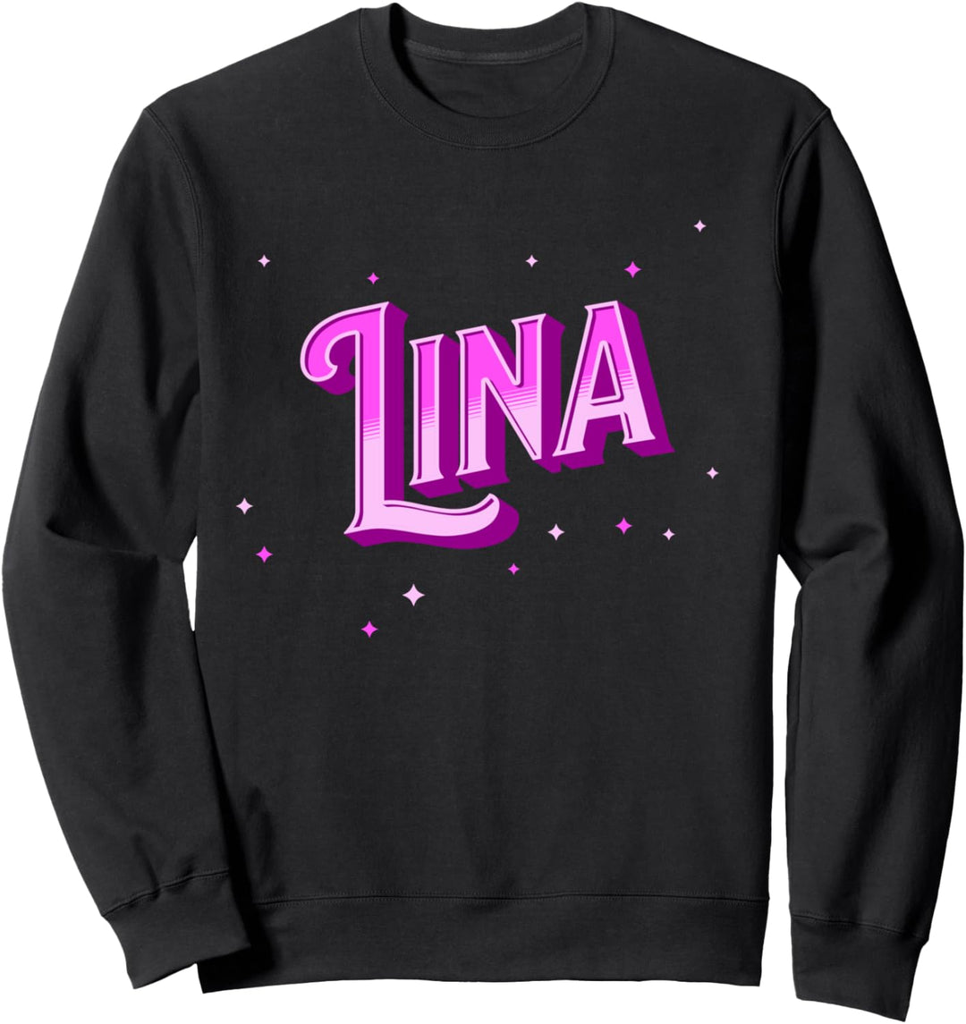 Lina Namen personalisiert Sweatshirt