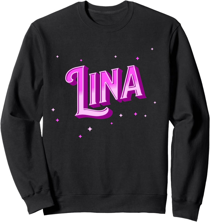 Lina Namen personalisiert Sweatshirt