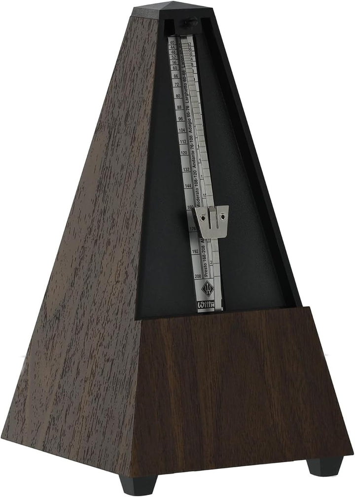 Wittner Metronom Taktell Pyramidenform System Maelzel Serie 802K - Mit Glocke - Mit Plexiglasdeckel