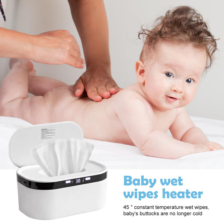 Tutamaz 10W Feuchttuch Wärmer, 3 Heizstufen Schnell, Baby Wischtuchwärmer, USB Wischtuchwärmer,Handt