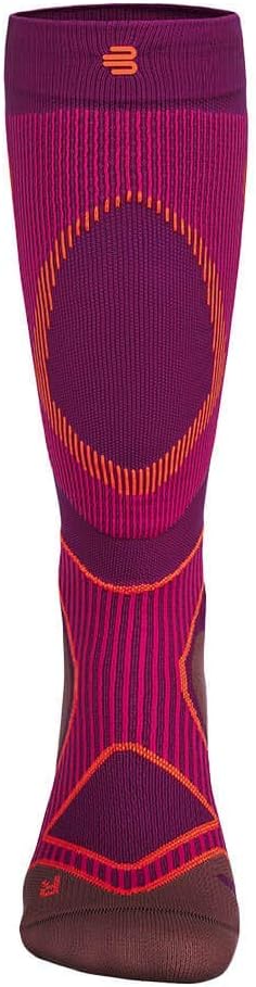 BAUERFEIND Herren Run Performance Laufsocken, Kniestrümpfe mit Targeted Compression Zone 38-40 / M R