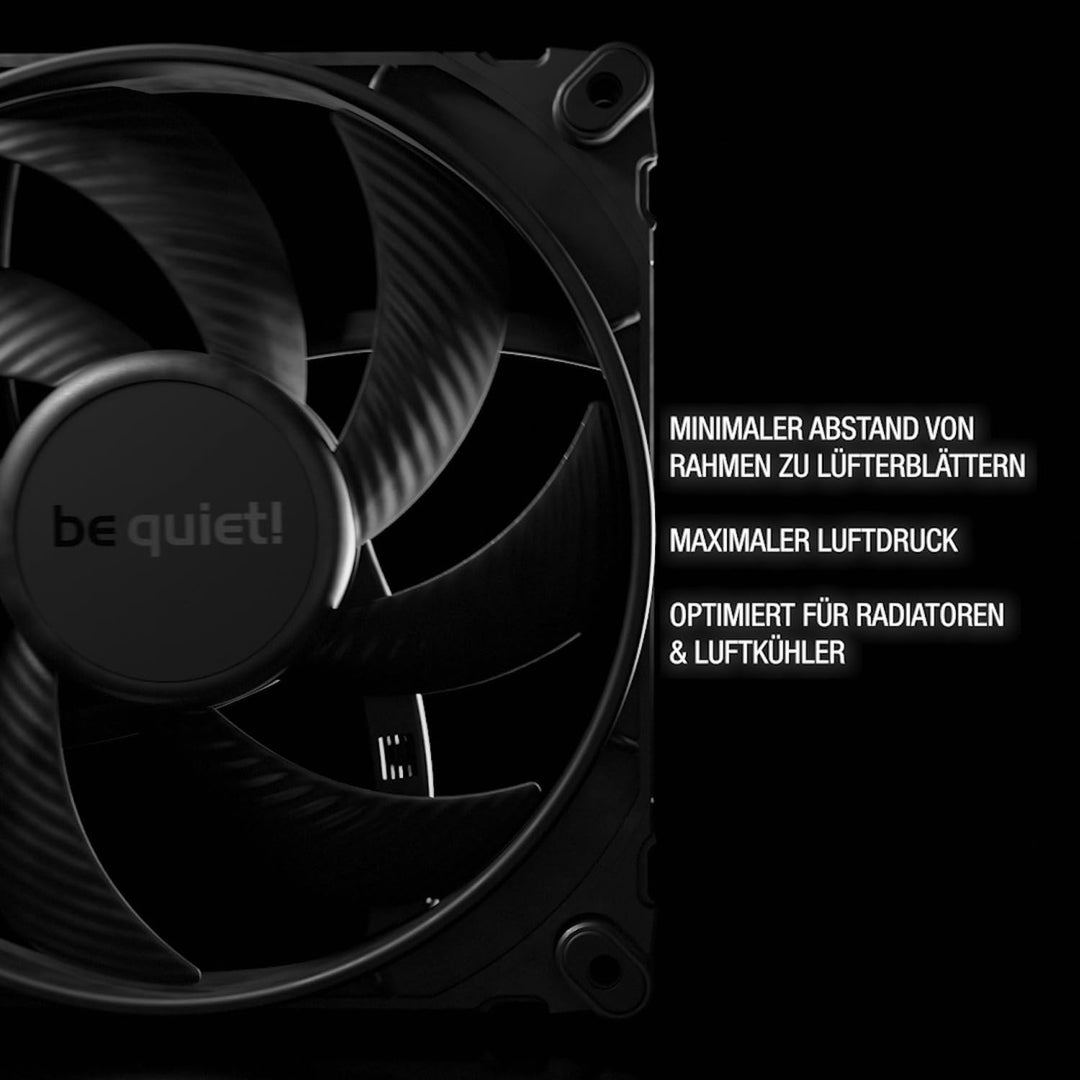 be quiet! SILENT WINGS 4 140mm PWM high-speed 4-pin Gehäuselüfter Schwarz BL097 140mm PWM high-speed