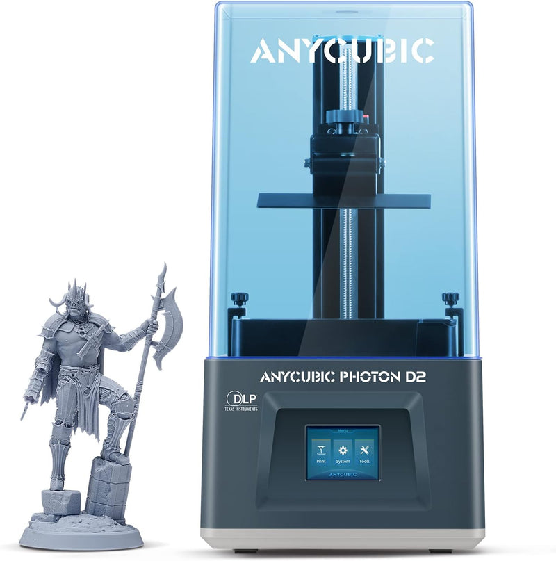 ANYCUBIC DLP 3D Drucker Photon D2, Resin 3D Drucker mit Hoher Präzision, Leisem Druck und Langer Leb