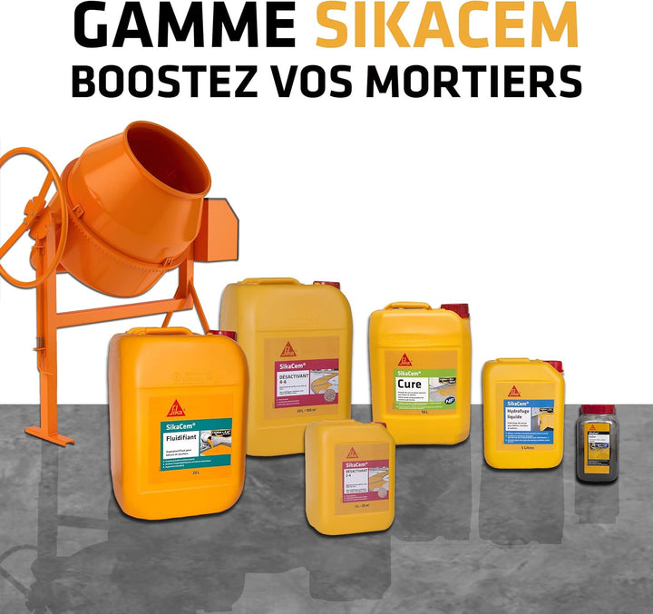 Sika Frankreich S.A.S 546290 Selbstauslöser-Steckdose, gelb 5 l, 5 l