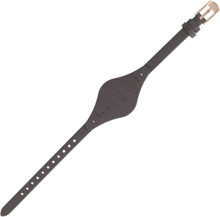 Fossil Uhrenarmband 8mm Leder Grau - ES-3077 | LB-ES3077