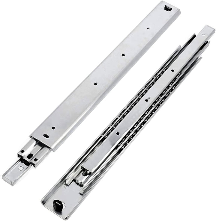 GTV H53 Schubladenschienen Vollauszüge Schubladenauszüge - 53.9 x 1100 mm - 2 mm Starken Verzinkt St