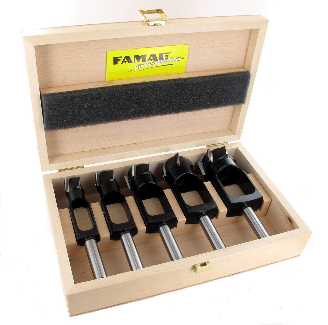 FAMAG Scheibenschneider-Satz WS 5-teilig Ø15,20,25,30,35mm - 1616.505 Set 5-tlg. 15-35 mm, Set 5-tlg