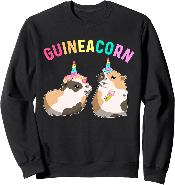 Meerschweinchen-Shirt für Mädchen, Tochter, Meerschweinchen, Einhorn, Schweinchen Sweatshirt