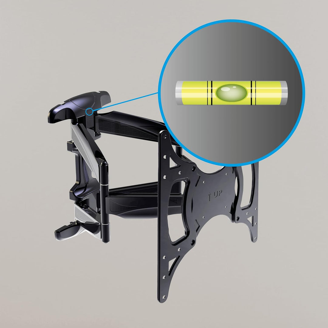 TechniSat TECHNIMOUNT FLEX – flexible Wandhalterung für Flachbild-Fernseher (45 kg Belastung, Bildsc