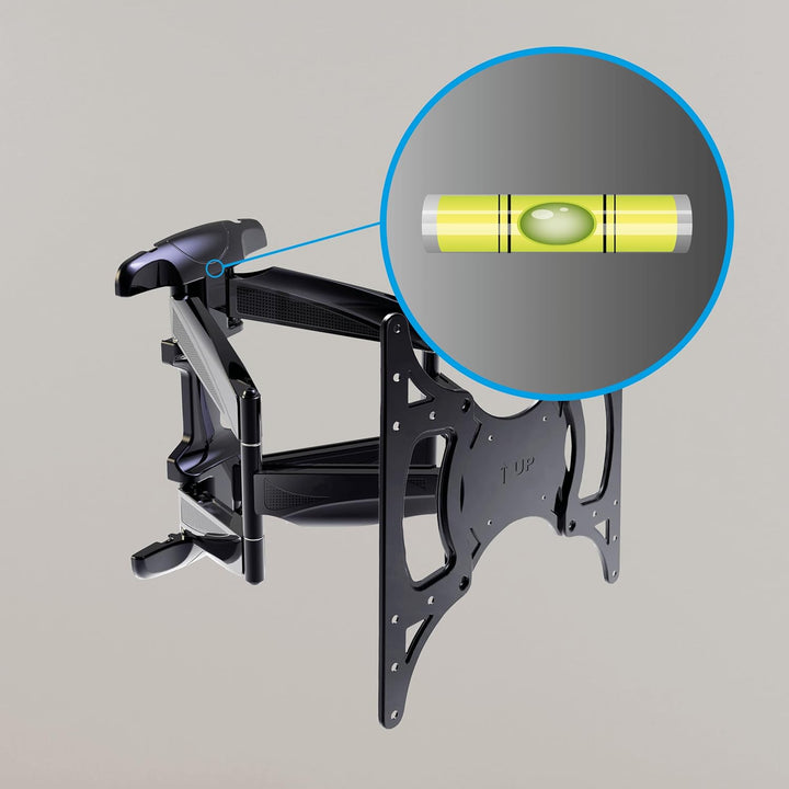 TechniSat TECHNIMOUNT FLEX – flexible Wandhalterung für Flachbild-Fernseher (45 kg Belastung, Bildsc