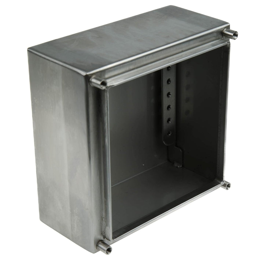 RS PRO Edelstahl Klemmenkasten IP66, BxTxH 150mm x 80mm x 150mm