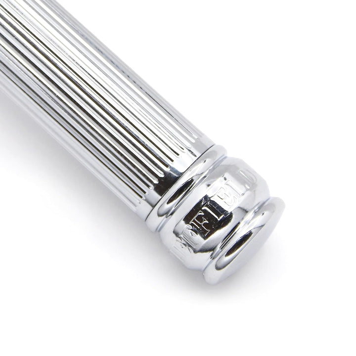 Edwin Jagger Chrome Lined Double Edge Razor - Long Handle by Edwin Jagger