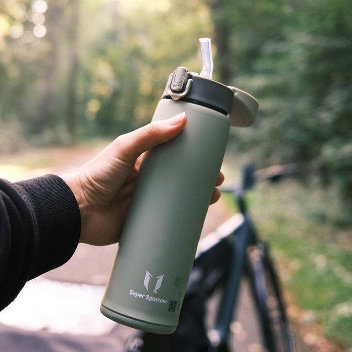 Super Sparrow Trinkflasche Edelstahl - Thermobecher - 350ml, 500ml, 750ml, 950ml - BPA-Frei Thermosf