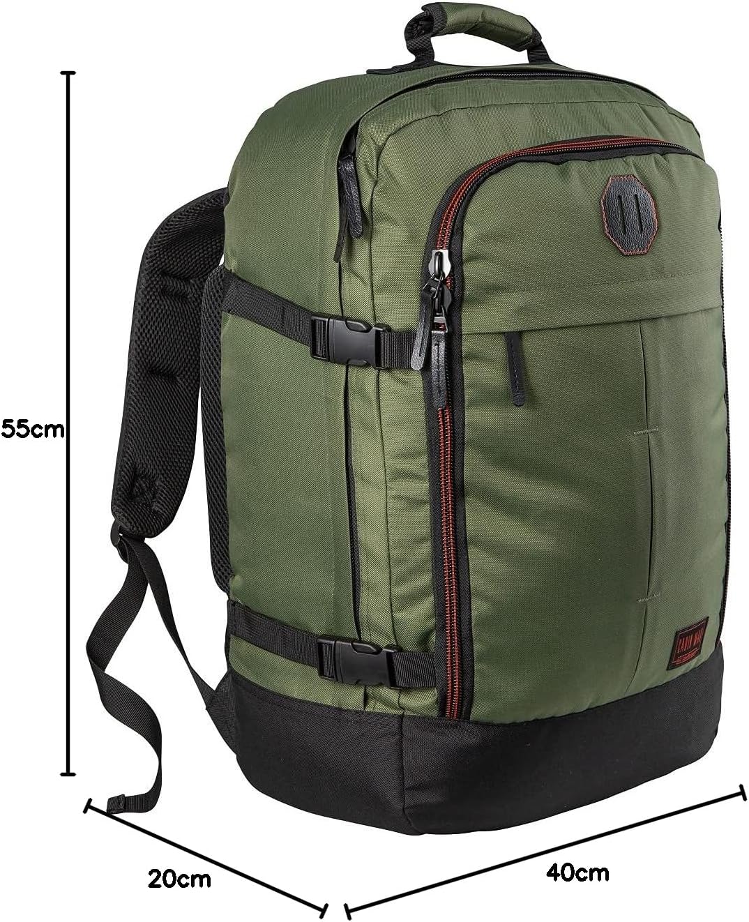 Cabin Max Metz Handgepäck Rucksack 55x40x20 cm – 44L Reiserucksack kompatibel mit EasyJet & Ryanair