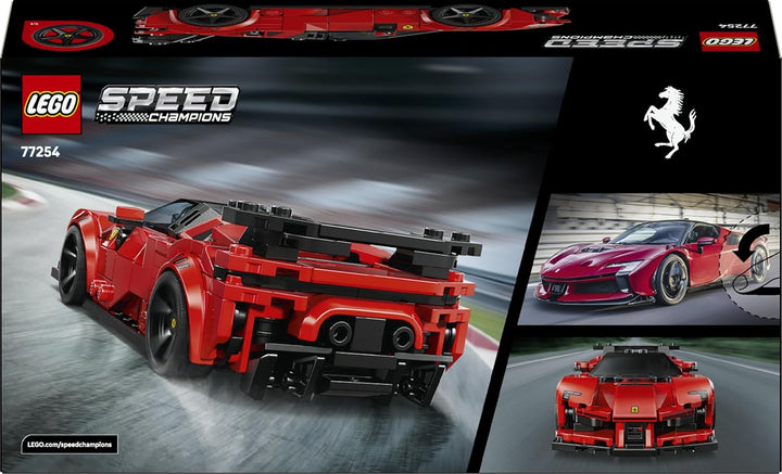 LEGO Speed Champions Ferrari SF90 XX Stradale Sportwagen - Modellbau mit sammelbarer Fahrer Minifigu