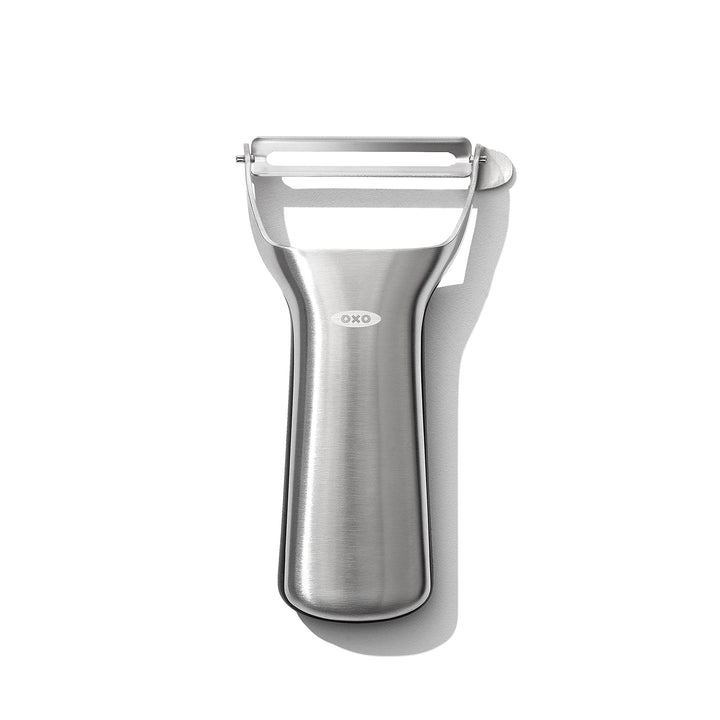 OXO Steel Y-Schäler aus Edelstahl Silber Y-Schäler, Silber Y-Schäler