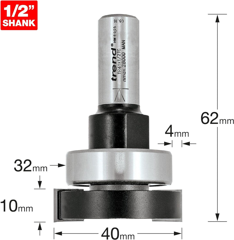 Trend TR41X1/2TC Intumeszenz-Schneider-Set, 10 mm x 40 mm