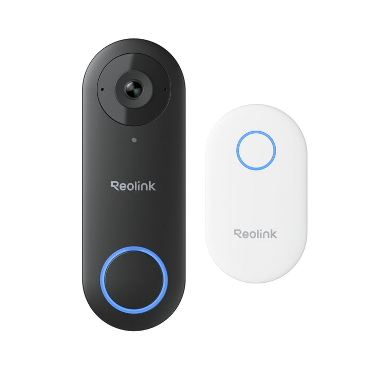 Reolink 5MP Video-Türklingel PoE mit Chime, UHD Türklingel Kabelgebundene mit Kamera, 180° Ultraweit