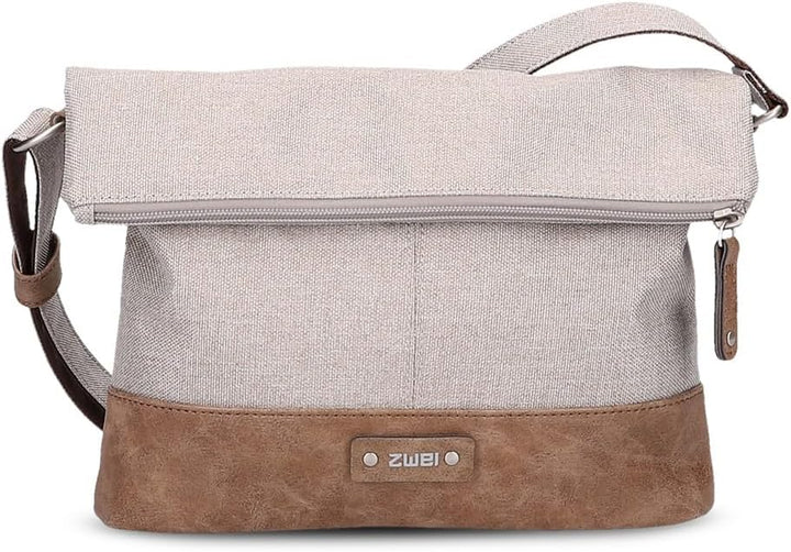 Zwei Damen Rolltop-Handtasche Olli OT6 Umhängetasche 2/4 Liter klassische Crossbody Bag wasserabweis