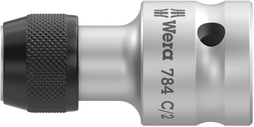 Wera 784 C 1/2"-Verbindungsteile mit Wera-Schnellwechselfutter, 5/16 Zoll x 50 mm, Wera 05042768001