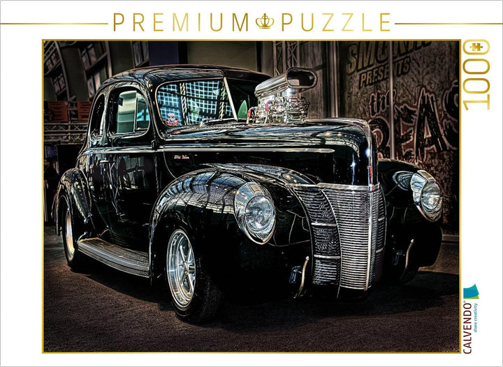 CALVENDO Puzzle Aussergewöhnliche Autos - Hot Rods 1000 Teile Lege-Grösse 64 x 48 cm Foto-Puzzle Bil