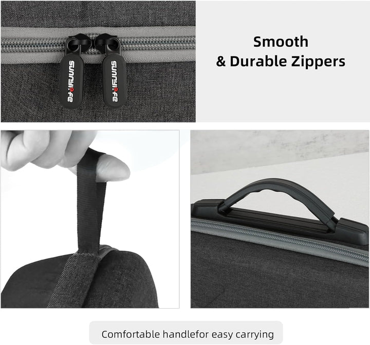 ZJRXM Tasche für DJI Mini 4 Pro Drone Zubehör, RC 2 Tasche RC-N2 Tasche Tragbare Reisetasche Trageta