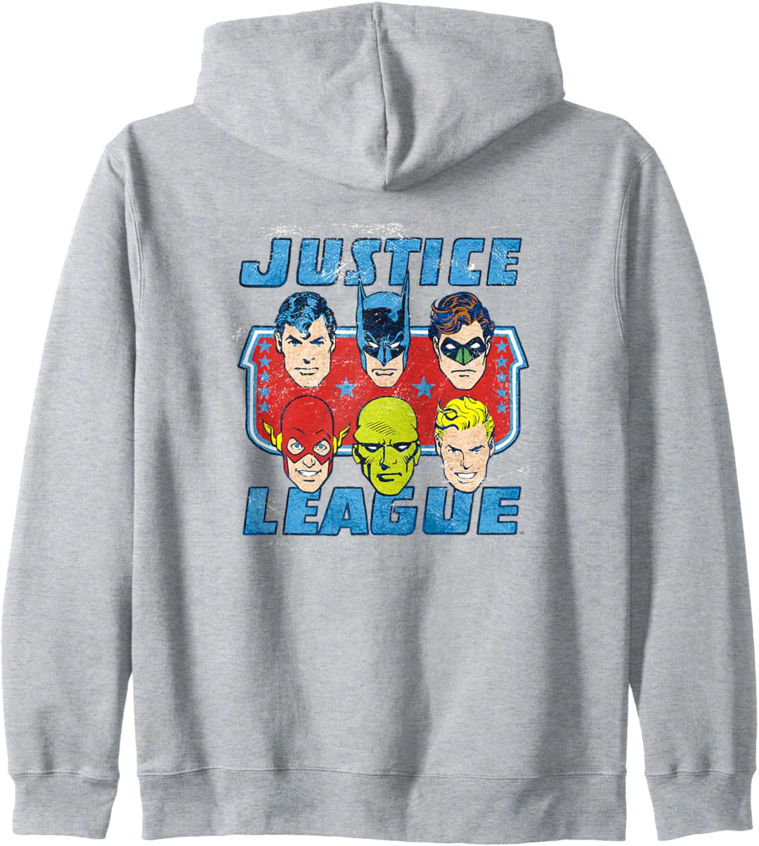 Justice League Faces of Justice Kapuzenjacke