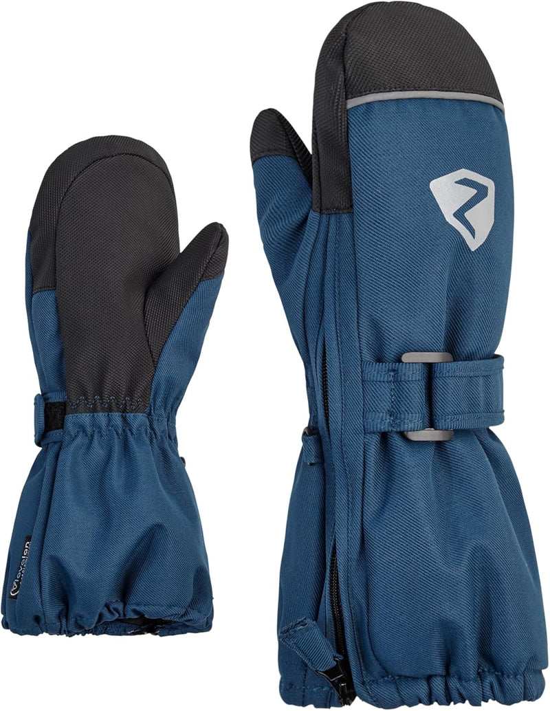 Ziener Unisex Baby Lanup Ski-Handschuhe/Wintersport | wasserdicht, extra warm, Wolle