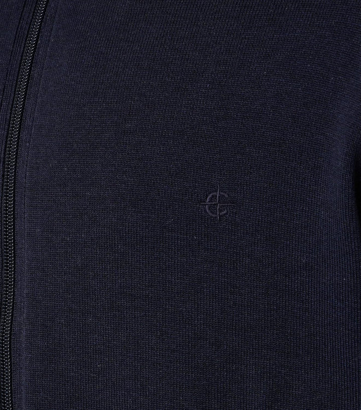 CASAMODA Strickjacke Uni S Dunkelblau, S Dunkelblau