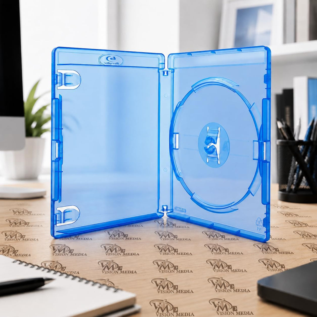 AMARAY Blu-ray-Hüllen (14 mm), 25er-Pack