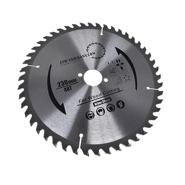 HM - Sägeblatt 230 x 2,5 x 30 mit 48 HM Zähnen WZ, Industriequalität nach DIN EN 847-1