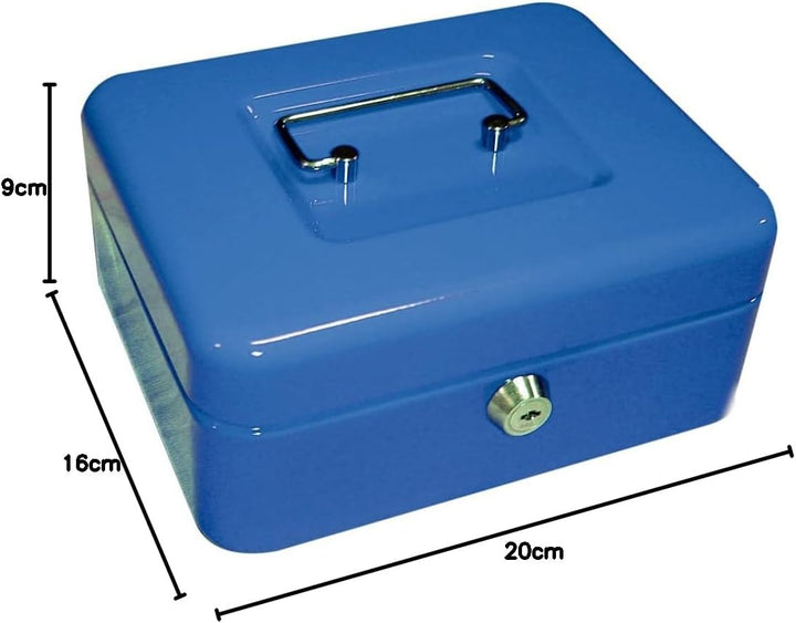 Q-Connect Käfigkasten 200x160x90 Mm blau Blau 200x160x90 Mm, Blau 200x160x90 Mm