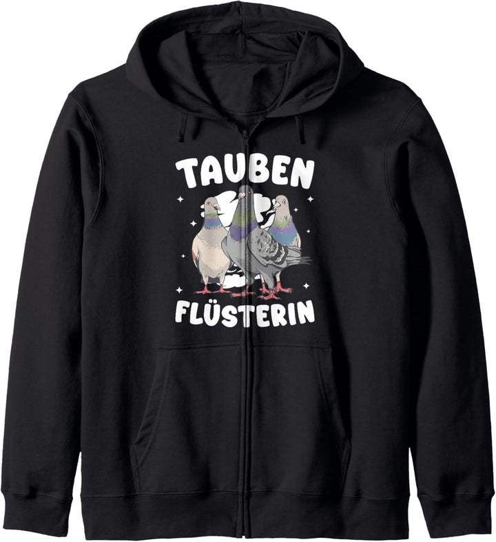 Tauben Flüsterin Taubenzucht Brieftauben Kapuzenjacke