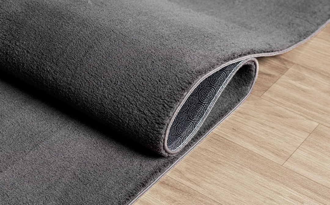 the carpet Relax – Superweiches Badezimmerteppich, Flauschige Badematte in Felloptik, rutschfest & W