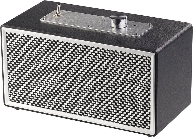 auvisio Box, Bluetooth: Mobiler Retro-Lautsprecher mit Bluetooth 4.1 und AUX-Eingang, 20 Watt (Stran