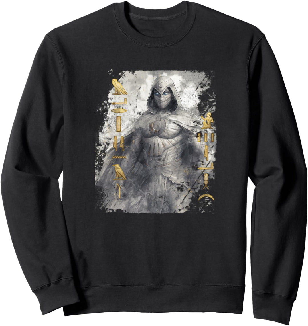 Marvel Moon Knight Hieroglyphs Poster Sweatshirt