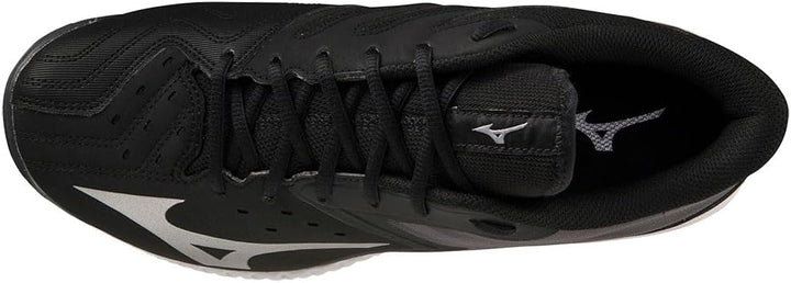 Mizuno Unisex Wave Gk Indoor 38 EU Schwarz Silber Weiss, 38 EU Schwarz Silber Weiss