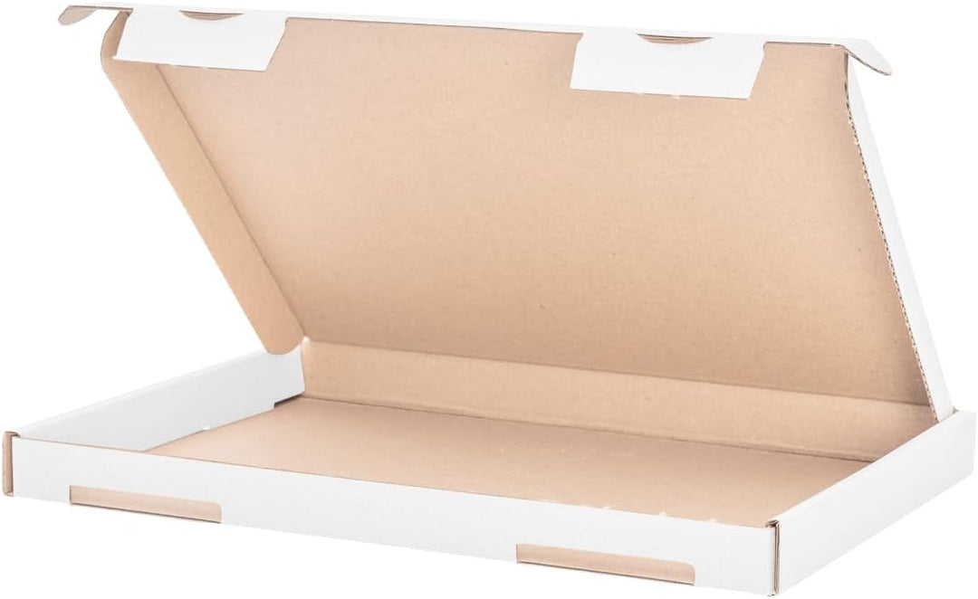 verpacking Grossbriefkartons 230 x 160 x 20 mm Weiss [Grösse und Stückzahl wählbar] DIN A5 GB-1 Gros