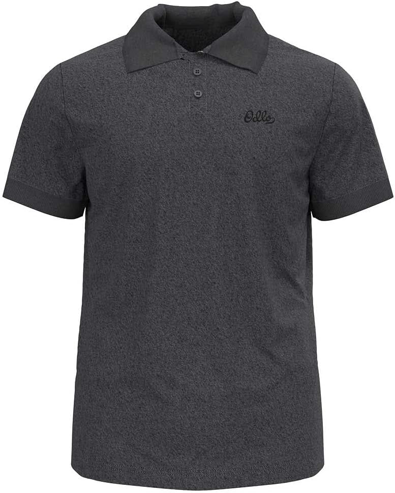 Odlo Herren Nikko_550312 Kurzarm Polo Shirt XL Odlo Graphite Grey Melange, XL Odlo Graphite Grey Mel