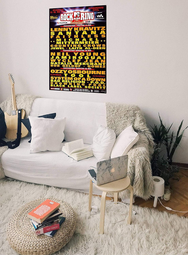 Rock AM Ring & Park - Center Stage, Rock am Ring 2002 » Konzertplakat/Premium Poster | Live Konzert