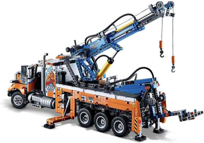 LEGO 42128 Technic Schwerlast-Abschleppwagen, Modellbauset, Technik für Kinder, Kran-Spielzeug, Gesc
