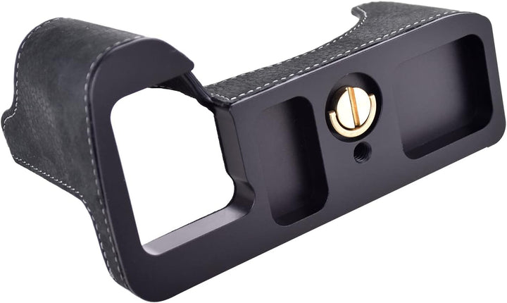 Rieibi Alpha 7 IV Kameratasche Echtleder Halbtasche für Sony a7 IV a7S III A1 Digitalkamera Schutzhü