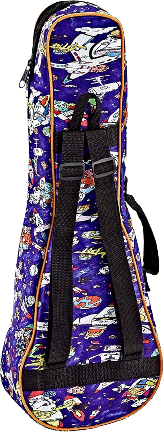 ORTEGA Gigbag für Tenor Ukulelen mit Schultergurten - Spaceman (KUB-SP-TE) Tenor Ukulele Spaceman, T