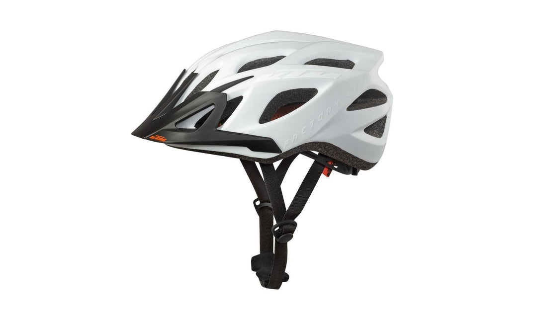 KTM Fahrradhelm Factory Line 2021. Bitte Grosse und Farbe auswahlen white matt / white shiny 54-58 c