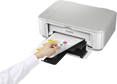 Canon PIXMA MG3650 Tintenstrahl-Multifunktionsdrucker Scanner Kopierer weiss, Weiss