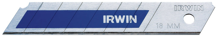 Irwin Blue Blades Bi-Metall Abbrechklinge 18 mm, 50 Stück, Splitterfrei, 10507104
