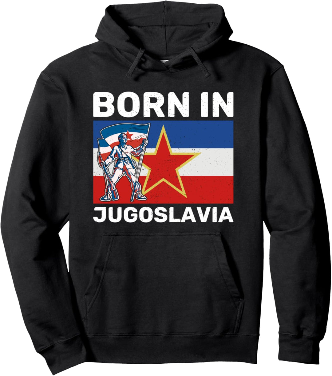 Jugoslavija Jugo Jebiga Tito Balkan SFRJ Jugoslawien Pullover Hoodie