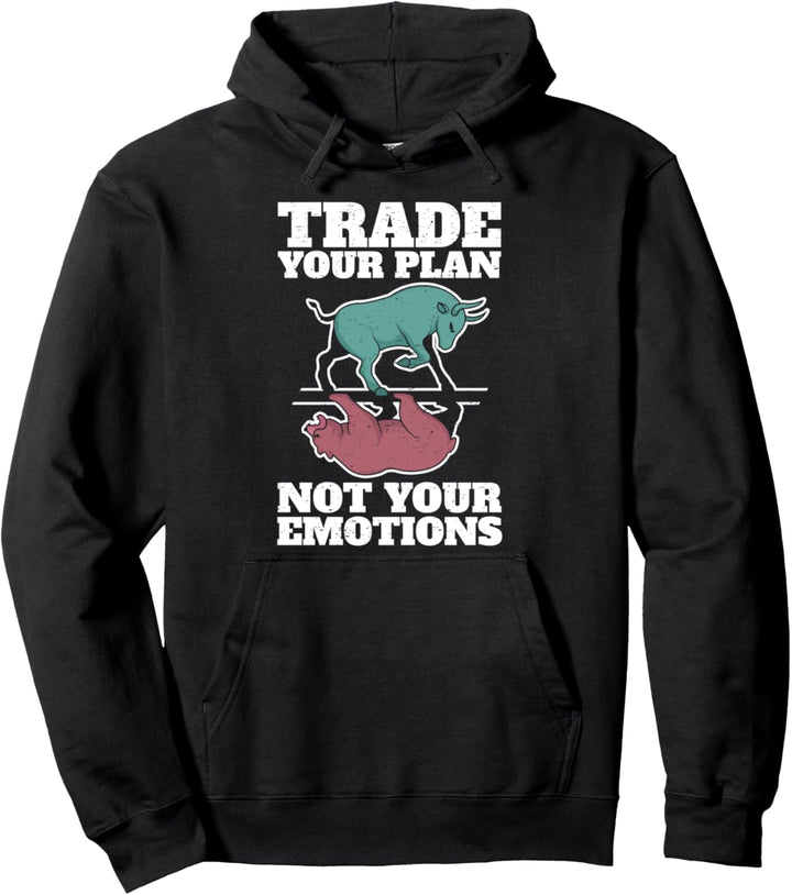 Cooler Day-Trader Börsen Aktien Trading Spruch I Handel Plan Pullover Hoodie